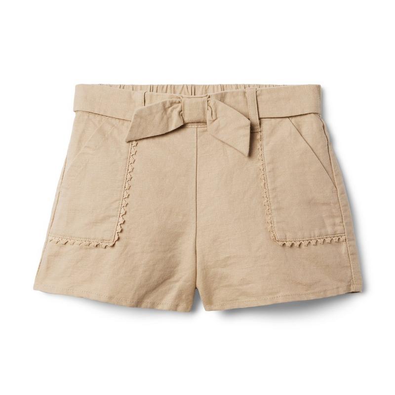 The Linen-Cotton Pull-On Short - Janie And Jack